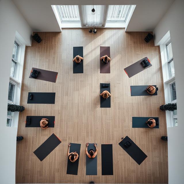 Instructora de yoga